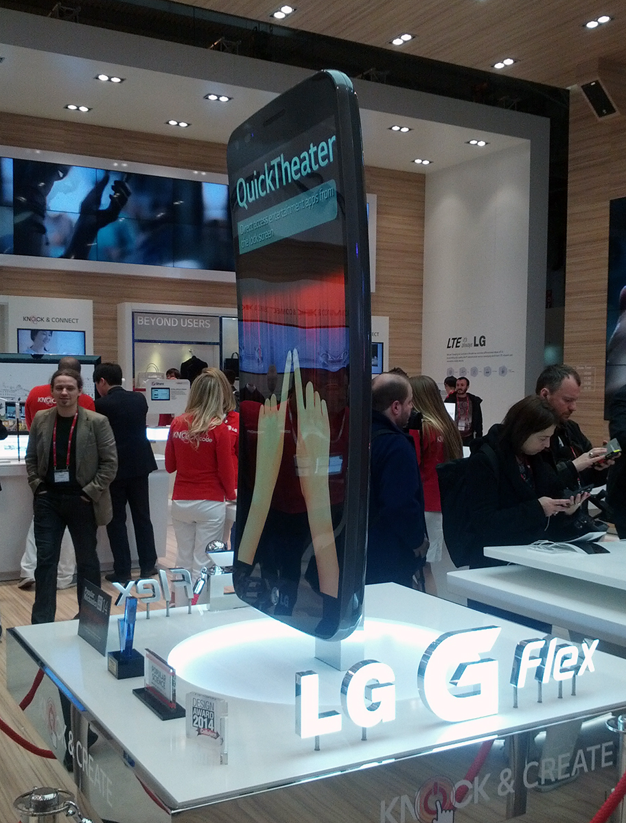 LG G Flex MWC 2014